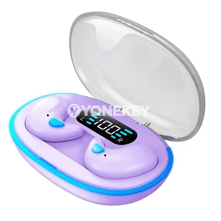 Sleep Earbuds Bluetooth 5.3 simsiz mini gulaklyklar, mikrofonly
