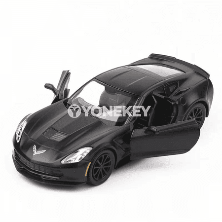 1:36 Chevrolet Corvette Grand Sport C7 metal modeli, kolleksiýa üçin