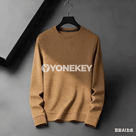 Erkekler üçin ýumşak we dem alýan esasy switer, uzyn ýeňli, rahat stil