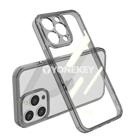iPhone 11-16 üçin arassa goragly temperlenen aýna ýeňlik