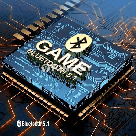 Bluetooth 5.3 simsiz gulaklyklar, mikrofonly, ähli smartfonlar üçin