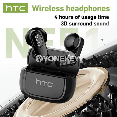 HTC NE51 AI terjimeçi simsiz Bluetooth nauşnikler, ses peseldiji