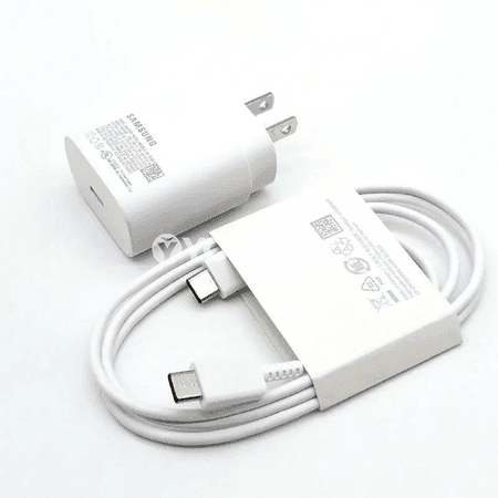 Samsung üçin 25W USB zarýad beriji adapter, Type-C, çalt zarýad