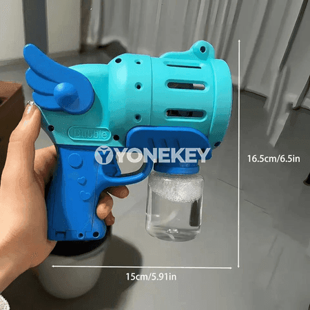 Çagalar üçin awtomat köpürjik makinesi, ganatly oýun gyzykly sowgat