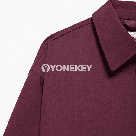 Zenanlar üçin ýeňil boýunlykly zipli ýaz güýz jaket