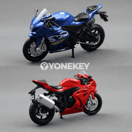 Suzuki GSX-R1000 1:18 metal model motosikl