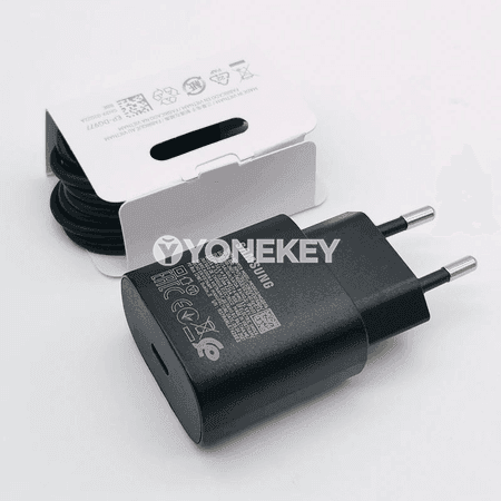 Samsung 25W çalt güýçlendiriji adapter, Galaxy S/Note/Z üçin