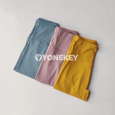 Zenanlar üçin ýokary elastikli sport leggins, ýokary bil, ýoga we fitnes üçin