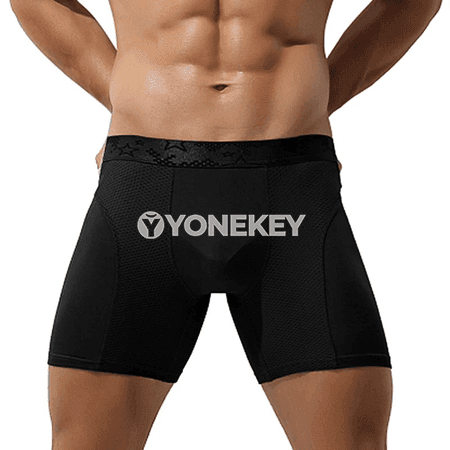 Erkekler üçin dem alýan, ýeňil 4 reňkli boxer içki eşigi