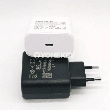 Samsung 45W çalt zarýad beriji adapter, 1.8 m kabel bilen