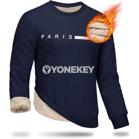 Erkekler üçin ýyly, galyň sweatshirt, gyş üçin rahat pulower