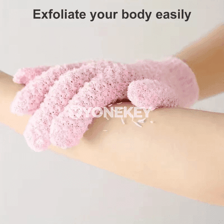 Bedeni arassalamak üçin 2 sany wannada gantsy, peeling we massaž üçin