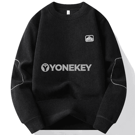 Erkekler üçin ýyly fleece hoodili switer, gündelik köýnek
