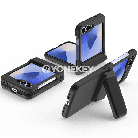Samsung Galaxy Z Flip 5/6 üçin gapjykly gysylyp açylýan gorag örtük