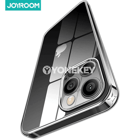 iPhone 14-17 üçin açyk goragly transparent ýeňil telefon gaby