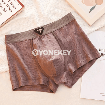 Erkekler üçin 4 sanly rahat boxer içki eşik toplumy