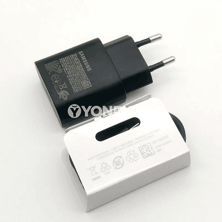 Samsung 25W PD Type-C çalt zarýad beriji adapter we kabel