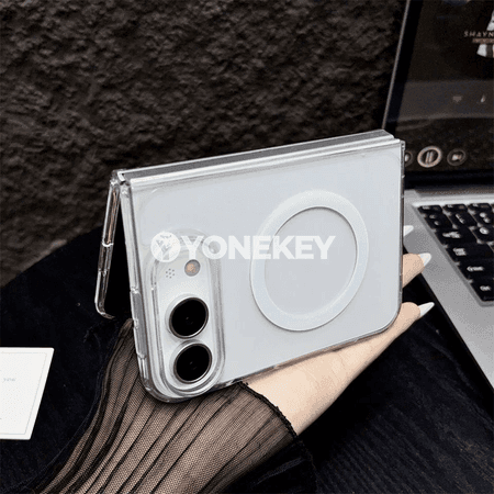 iPhone üçin Magsafe transparent magnitli goraýjy funda