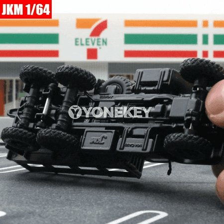 FAW CA30 1:64 metal harby ýük awtoulag modeli