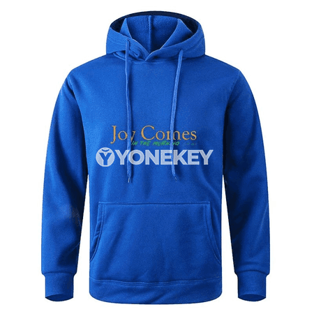 Erkekler üçin kapýuşonly giň kesimli ýyly sweatshirt, dürli reňkler
