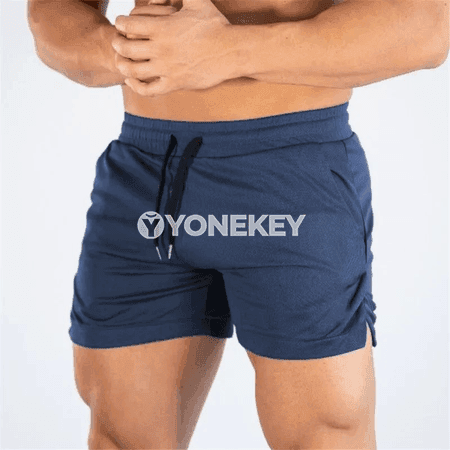 Erkek sport çürt şortlar, çalt guraýan, uzalýan, ýeňil