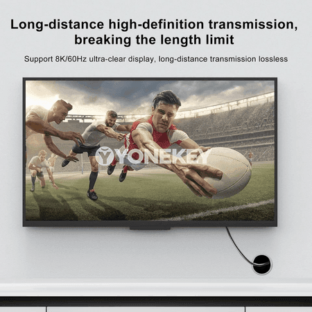 8K HDMI 2.1 süýümli optiki kabel, 5-20 m