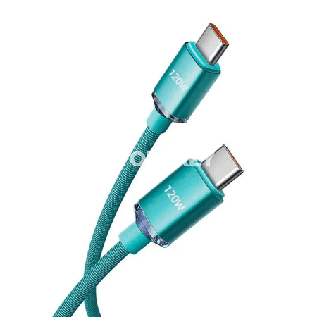 NNBILI 120W USB-C — Type-C çalt zarýad kabeli, güýçli