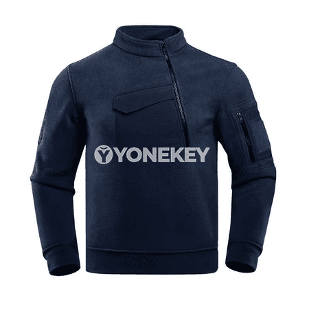 Erkekler üçin kapşonly ýyly sport gök egirme, fermuarly