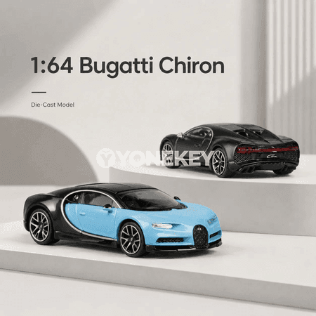 Bugatti Chiron 1:64 metal sport awtoulag modeli