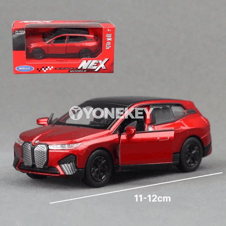 BMW IX 1:36 metal model SUV awtoulag - çagalar üçin