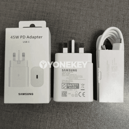Samsung 45W UK çalt zarýad beriji, Galaxy S/Note/Z üçin