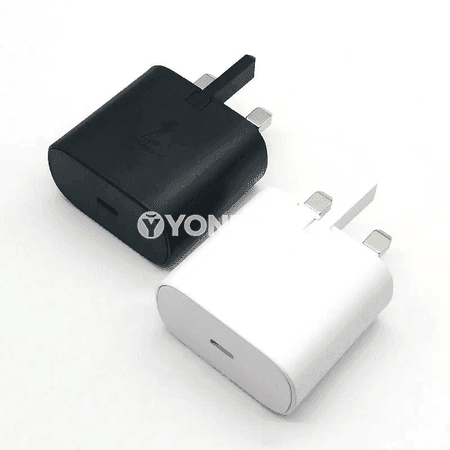 Samsung 25W UK çalt zarýad beriji, Type-C kabel bilen