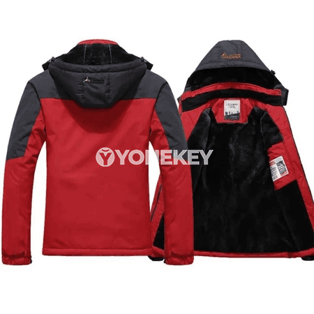 Gyş üçin ýyly, kapýuşonly erkekler parka penjek