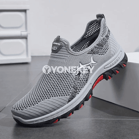 Erkekler üçin tomusky dem alýan mesh sport aýakgaplar, ýeňil