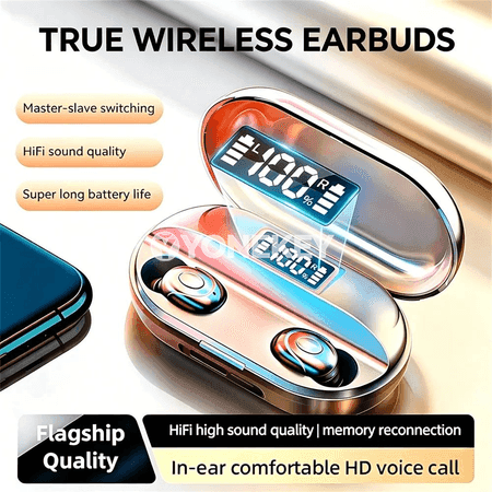 Bluetooth içki nauşnikler, mikrofonly, uzyn batareýaly, ýokary ses hili