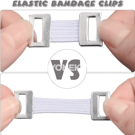 Elastik daňy üçin 30 sany metal klips