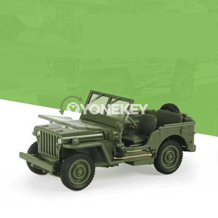 1:43 JEEP WILLYS harby model oýunjak awtoulag, metal kolleksiýa sowgady
