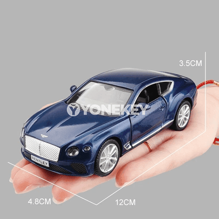 Bentley Continental GT 1:36 metal model awtoulag, çekilýän oýnawaç