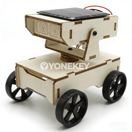 Gün energiýasy bilen işleýän robot gurluşyk toplumy, çagalar üçin okuw oýnawaçlary