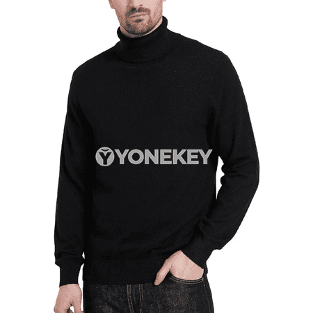 Erkekler üçin ýyly triko turtlnek switer