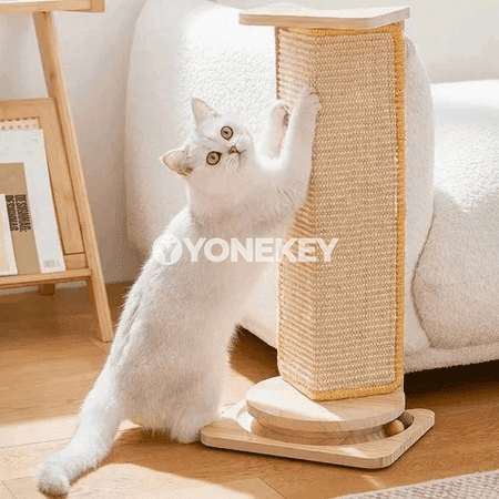 Mämişi düşekli sisal pişik dyrnaçak tagtasy