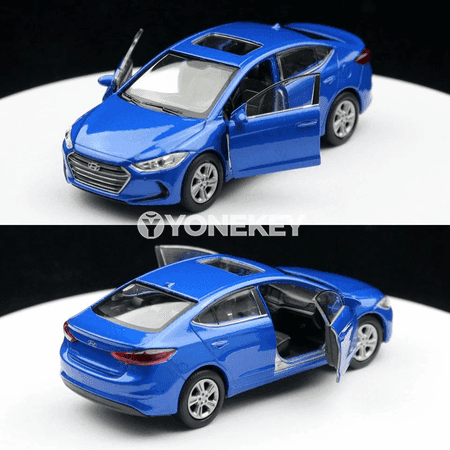Hyundai Elantra metal model awtoulag, 1:36, çocuklar üçin