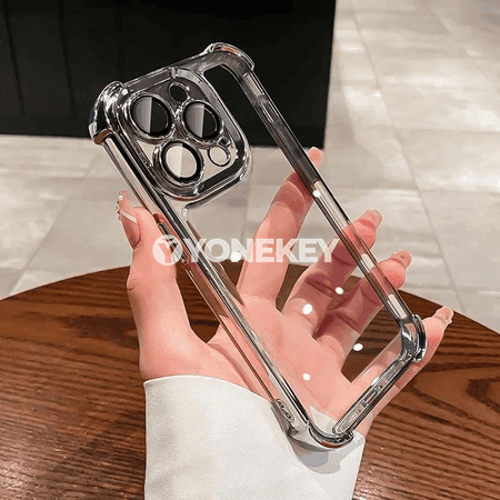 iPhone üçin metallaw çarçuwaly düşnükli zarba garşy gap