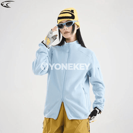 LNGXO gyş fleece kurtkasy, ýel geçirmeýän, ýyly, uniseks