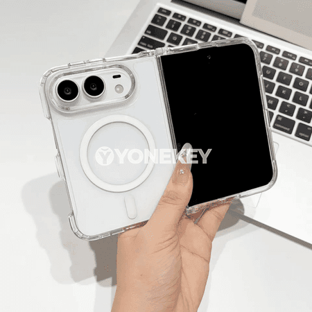 iPhone Duo üçin MagSafe magnitli açyk goragly telefon çehli