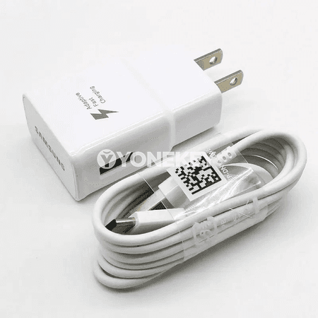 Samsung 15W Type-C çalt zarýad beriji adapter, kabel bilen