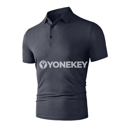 Erkekler üçin ýeňil, dem alýan uzynlygy polo köýnek, tomuslyk täze model