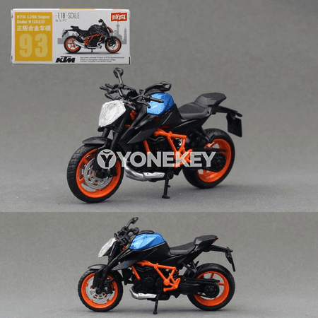 KTM 1290 Super Duke R 1:18 metal motosikl modeli