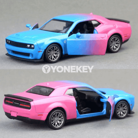 Dodge Challenger SRT Jailbreak metal model awtoulag, 1:36