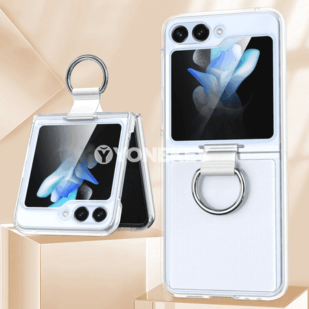 Samsung Z Flip 3/4/5 üçin halkaly goragly telefonly örtük